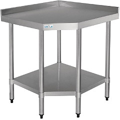 Vogue Table d'angle inox 700mm 
