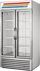  True Vitrine verticale positive 2 portes 991L GDM-35HC-TSL01 