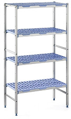  Tournus Rayonnage modulaire 4 niveaux 400 x 690mm 