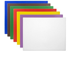  Hygiplas Ensemble de 7 grandes planches &agrave; d&eacute;couper basse densit&eacute; 10mm 