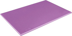  Hygiplas Planche &agrave; d&eacute;couper haute densit&eacute; violette  450x300x25mm 