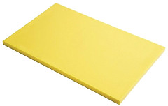  Gastro M Planche à découper en polyéthylène haute densité  jaune 
