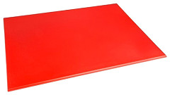  Hygiplas Grande planche &agrave; d&eacute;couper haute densit&eacute; rouge 
