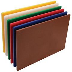  Hygiplas Lot de 6 planches &agrave; d&eacute;couper basse densit&eacute; Hygiplas 