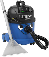 Numatic Aspirateur &agrave; vapeur et extraction Henry Wash HVW370 bleu avec kit AS6 