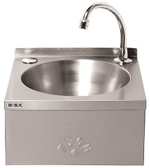  Basix Lave-mains commande au genou inox Basix 