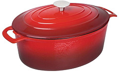  Vogue Grande cocotte ovale rouge 6L 