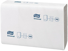  Tork Essuie-mains pli en Z blanc 