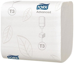  Tork Paquet papier hygiénique blanc Tork 