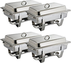  Olympia OFFRE GROS VOLUME Chafing dish Milan GN 1/1 x4 