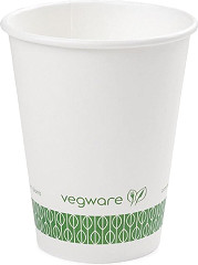  Vegware Gobelets boissons chaudes compostables blancs 34 cl (x1000) 