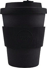  ecoffee cup Gobelet réutilisable en bambou Ecoffee Kerr & Napier noir 340ml 