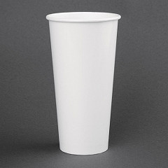  Fiesta Gobelets boissons froides en papier Recyclable 625ml 90mm (lot de 1000) 