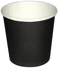  Fiesta Gobelets jetables à café espresso noirs 120ml x1000 