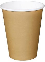  Fiesta Gobelets jetables boissons chaudes marron 340ml x1000 