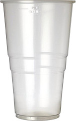  Gastronoble Verres jetables 570 ml &agrave; la graduation Plastico (lot de 1000) 