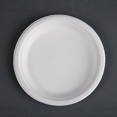  Fiesta Assiettes en bagasse compostables Green 17,9 cm (x50) 