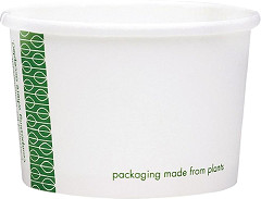  Vegware Pots pour aliments chauds compostables 110ml (Lot de 1000) 