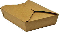  Vegware Boîtes alimentaires en carton compostable No.2 1500ml (lot de 280) 