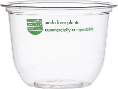  Vegware Pots Deli en PLA compostables série 96 284ml (lot de 1000) 