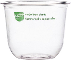  Vegware Pots Deli en PLA compostables série 96 340ml (lot de 1000) 