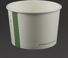  Vegware Bols à soupe / glace compostables 23 cl (x1000) 