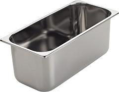  Gastro M Bac &agrave; glace inox 360 x 165 x 150mm 