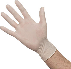  Gastronoble Gants en latex poudr&eacute;s 