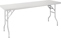  Vogue Table de travail pliante inox 1830x610x780mm 