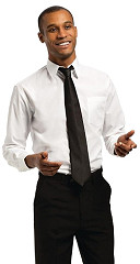  Chef Works Chemise mixte manches longues blanche S 
