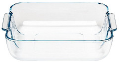  Pyrex Plat carr&eacute; en verre 210mm 