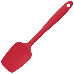  Vogue Mini spatule et cuill&egrave;re rouge en silicone 200mm 