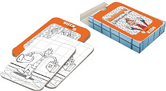  Dining Kids Jeu de cartes à colorier Piccolo (Lot de 40) 