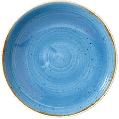  Churchill Assiettes coupes rondes Stonecast Cornflower Blue 248mm (Lot de 12) 
