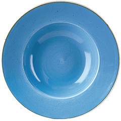  Churchill Bols &agrave; bord large Stonecast Cornflower Blue 277mm (Lot de 12) 