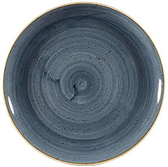  Churchill Assiettes rondes Stonecast Blueberry 288mm (Lot de 12) 
