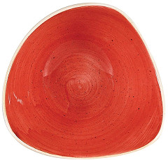  Churchill Bols triangulaires Stonecast Berry Red 185mm (Lot de 12) 