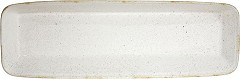  Churchill Plats &agrave; four rectangulaires Stonecast Hints blanc orge 160 x 530 mm (lot de 2) 