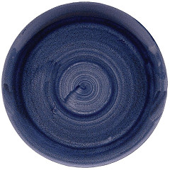  Churchill Assiettes rondes Stonecast Patina Cobalt 288mm (Lot de 12) 
