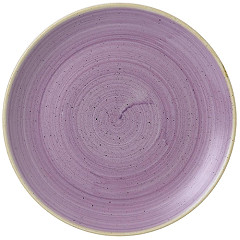  Churchill Assiettes coupes rondes Stonecast Lavender Evolve 260mm (Lot de 12) 