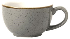  Churchill Tasses &agrave; cappuccino Stonecast Grey 170ml (Lot de 12) 