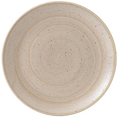  Churchill Assiettes rondes Churchill&nbsp;Stonecast Nutmeg Cream 288mm (Lot de 12) 