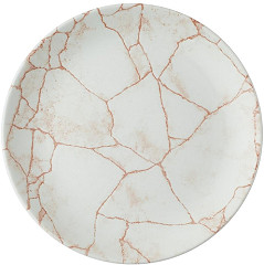  Churchill Assiettes rondes Studio Prints Kintsugi Evolve Coral 220mm (Lot de 12) 