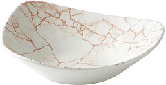  Churchill Bols triangulaires Studio Prints Kintsugi Lotus Coral 178mm (Lot de 12) 