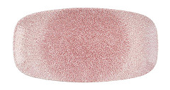  Churchill Assiettes oblongues Studio Prints Raku Rose Quartz Pink No. 4 (355 x 189mm) (Lot de 12) 