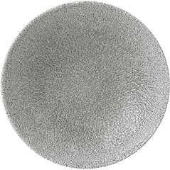  Churchill Assiettes coupes rondes Raku Evolve Jasper Grey 182mm (Lot de 12) 