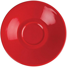  Olympia Soucoupe pour tasse espresso rouge 117mm 