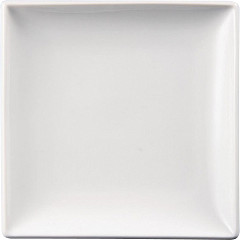  Olympia Assiettes carr&eacute;es blanches 240mm 
