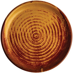  Olympia Assiettes plates terre de sienne Canvas 18 cm 