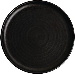  Olympia Assiettes plates noir mat  Canvas 26,5 cm 